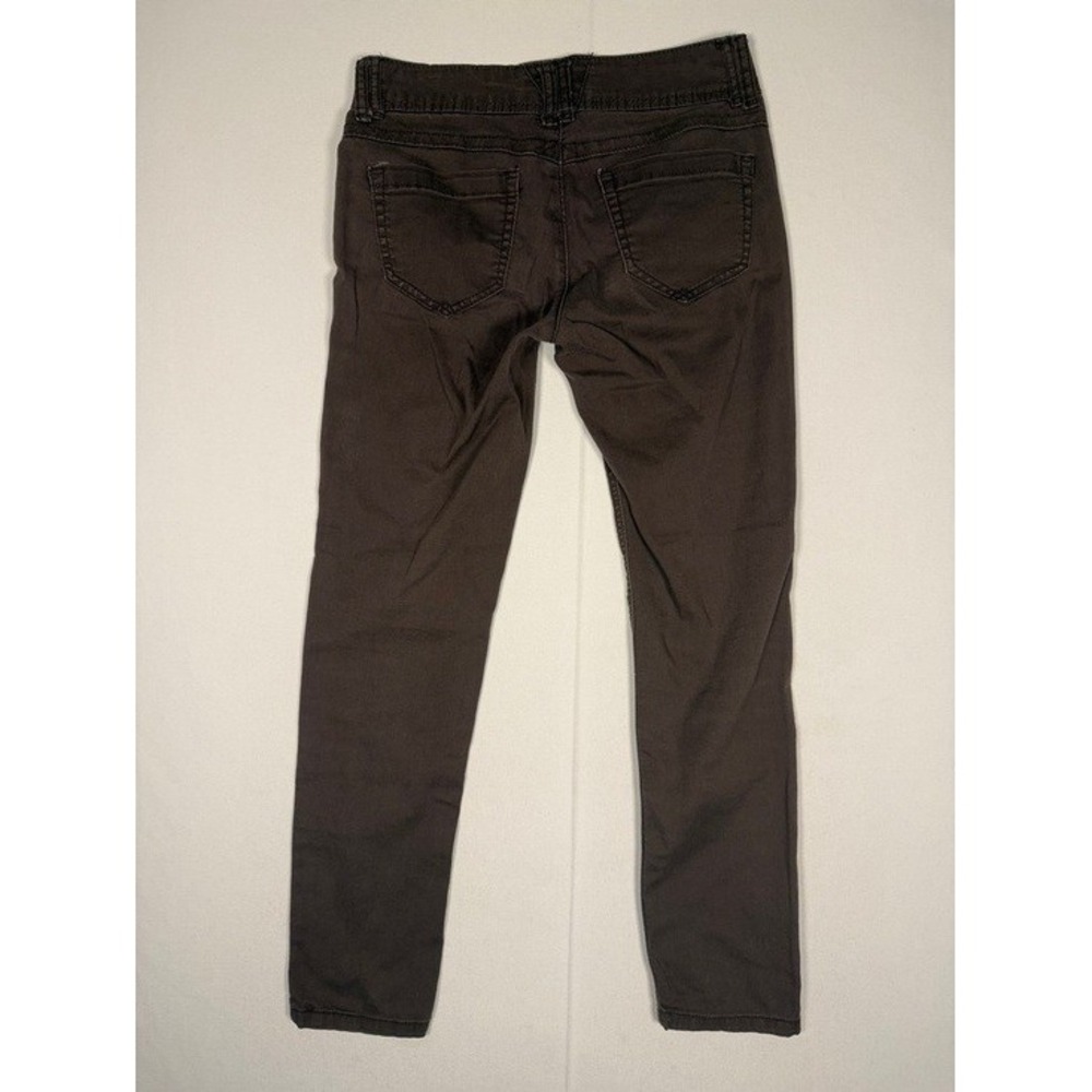 Wit & Wisdom Womens Brown Skinny Pants Mid Rise Stretch Cotton Size 0 B9-05 - Picture 4 of 10